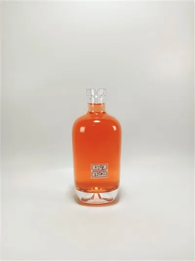 350ml vodka glerflaska fyrir áfengisromm